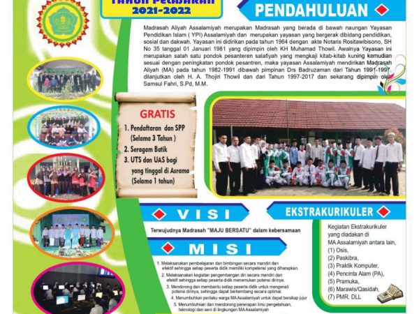 Pendaftaran Peserta Didik Baru Tahun 2021/2022