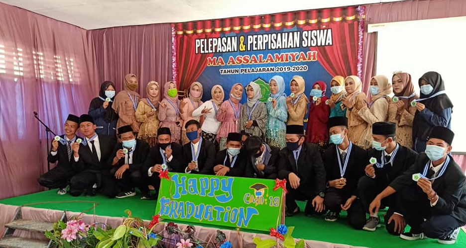 Pelepasan Siswa Tahun Pelajaran 2019-2020