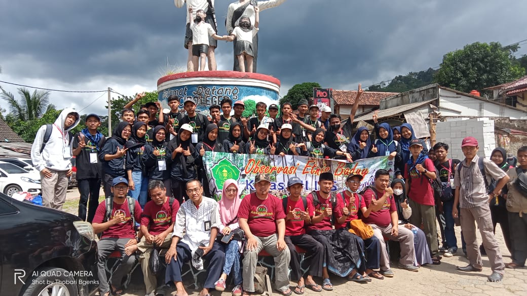 Kegiatan Studi Tour MA Assalamiyah Ke Baduy